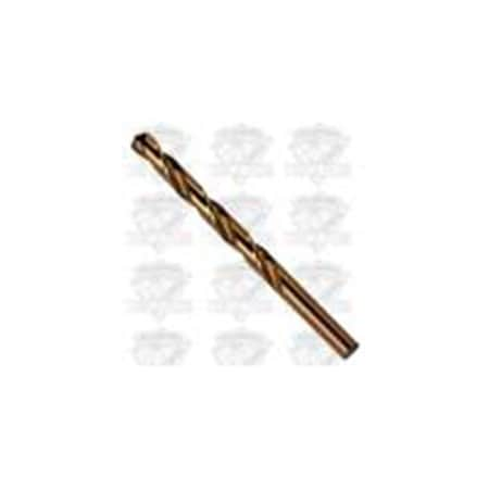 14in. Cobalt High Speed Steel Fractional Straight Shank Jobber Length Drill Bit